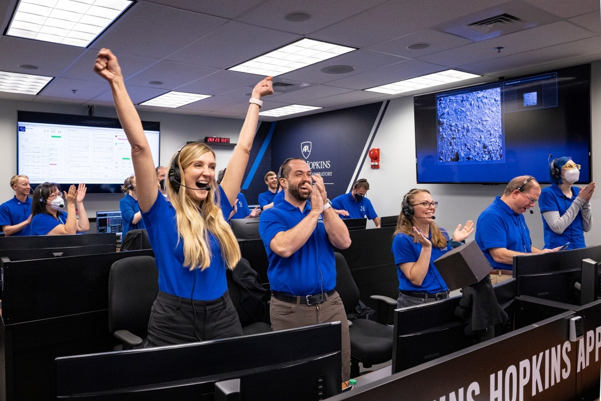 Johns Hopkins APL command center